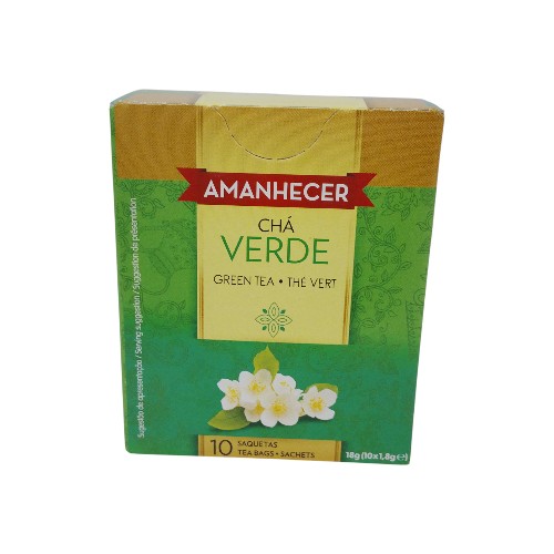AMANHECER GREEN TEA 10PCS