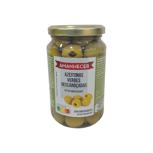 AMANHECER GREEN PITTED OLIVES 1