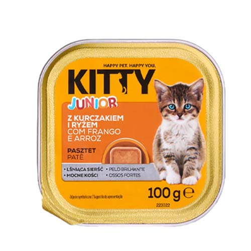 KITTY JUNIOR WET CAT FOOD CHICK