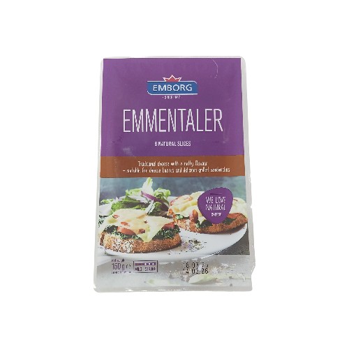 EMBORG EMMENTAL SLICE 150G