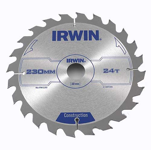 SAW BLADE IRWIN CIRCULAR 230MM-