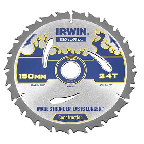 SAW BLADE IRWIN CIRCULAR WT 150