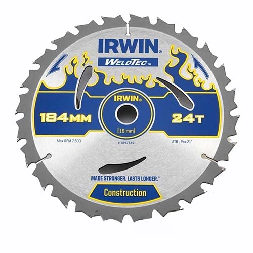 SAW BLADE IRWIN CIRCULAR WT 190