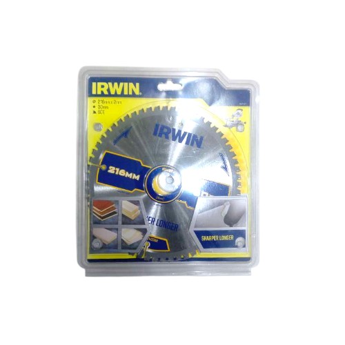 SAW BLADE IRWIN CIR CON 216MM-6