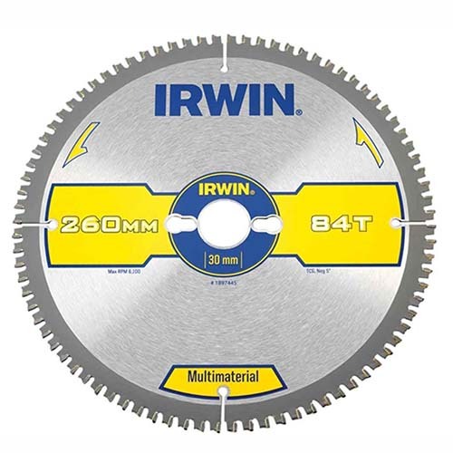 SAW BLADE IRWIN CIRCULAR MM 260