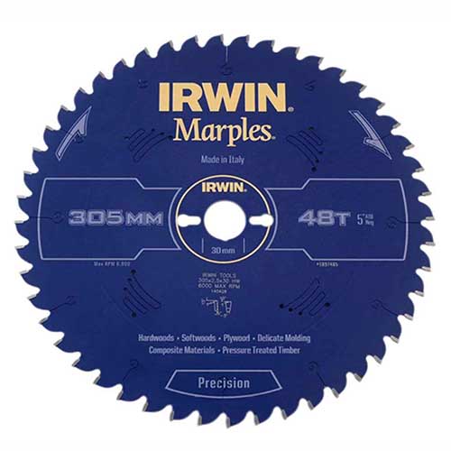 SAW BLADE IRWIN CIRCULAR 305MM-
