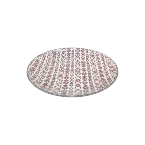 PLATE STONEWARE KARINE 21CM MUL