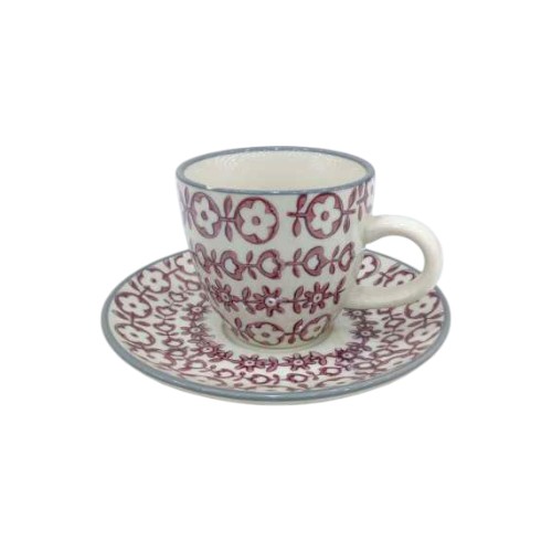 CUP SAUCER SET ESPRESSO MULTI C