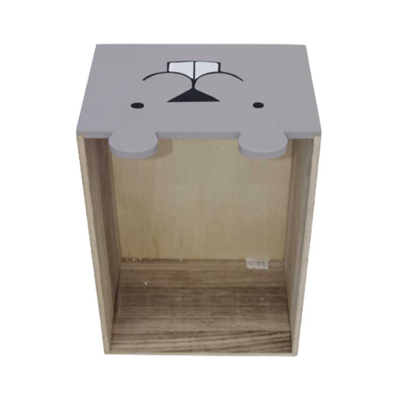 STORAGE BOX WHITE PAULOWNIA