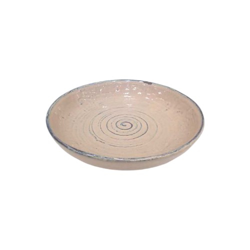 BOWL STONEWARE ROSE 23CM ALIA