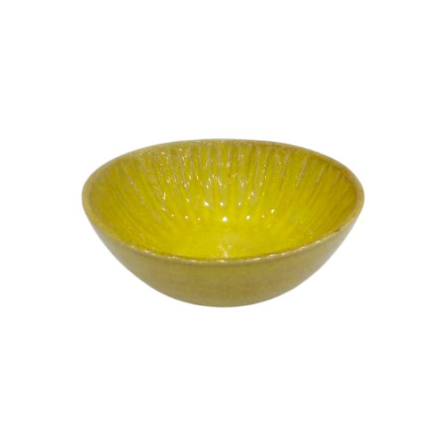 BOWL STONEWARE CALA 16CM YELLOW