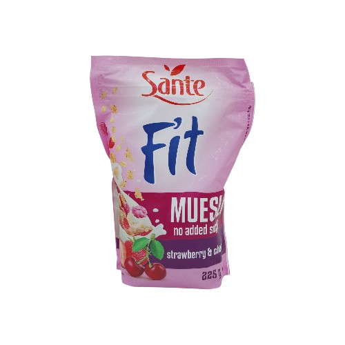 SANTE FIT MUESLI CEREALS STRAWB