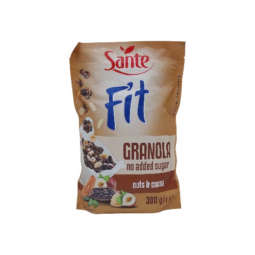 SANTE FIT GRANOLA NUTS COCOA NO