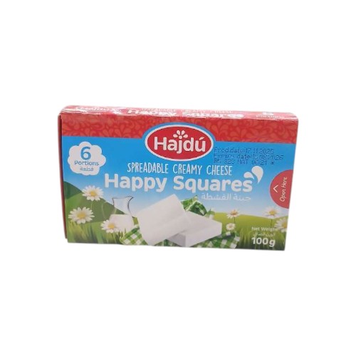 HAJDU CHEESE SQUARES 100G