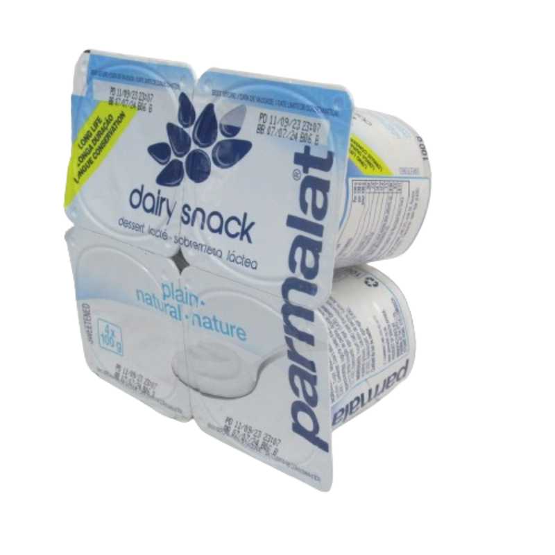 YOGHURT 100G PLAIN PARMALAT