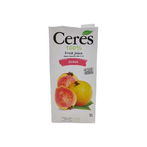 CERES JUICE GUAVA 1L 100%