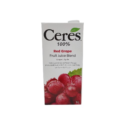 JUICE RED GRAPE 1L CERES