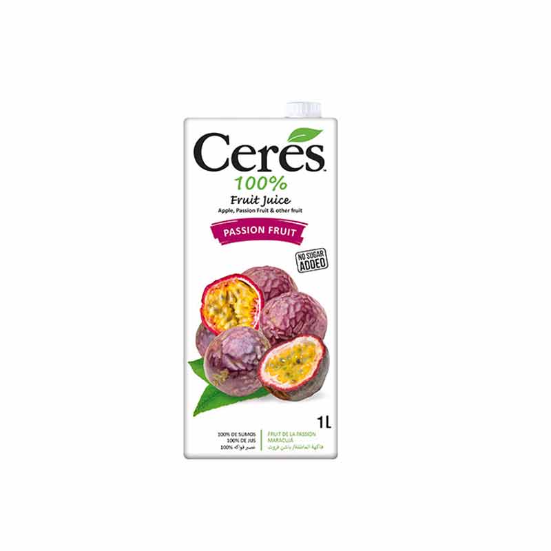 CERES JUICE PASSION FRUIT 1L