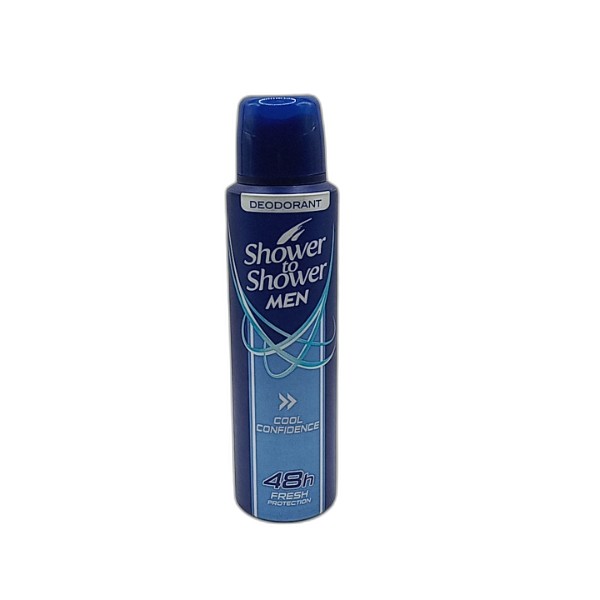 SHOWER TO SHOWER DEO COOL CONFIDENCE 150ML