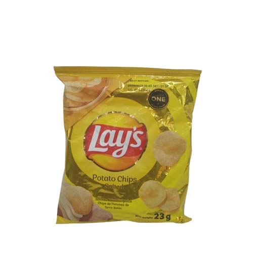 LAYS CHIPS SALTED 23G