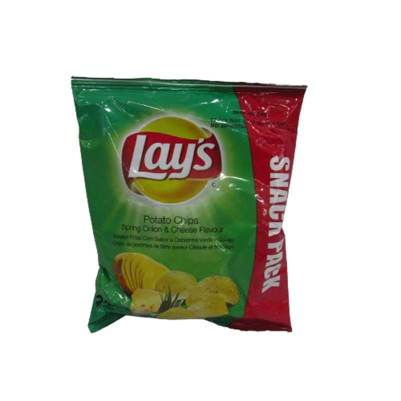 LAYS CHIPS SPRING ONION-CHEESE
