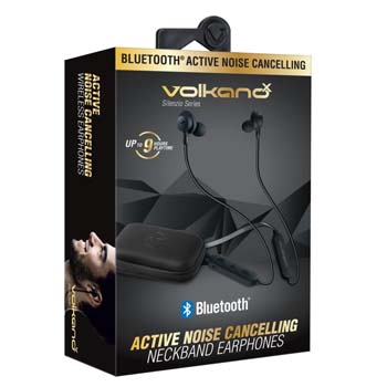 VO. EARPHONE NECKBAND BLACK VK-