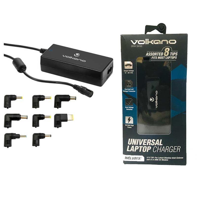 LAPTOP CHARGER UNIVERSAL 90W VK