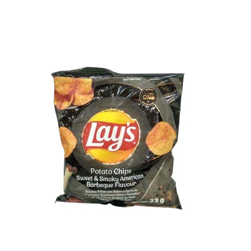 LAYS CHIPS SWEET-SMOKEY AMERICA
