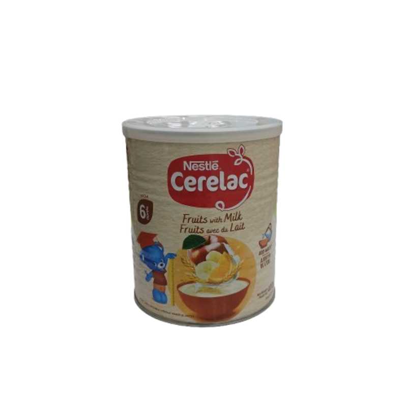 FRUITS W MILK 400G CERELAC