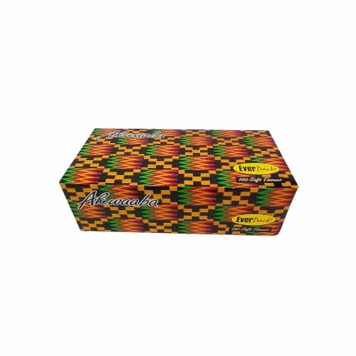 TISSUE 150P 21X21CM AKWABA EVER