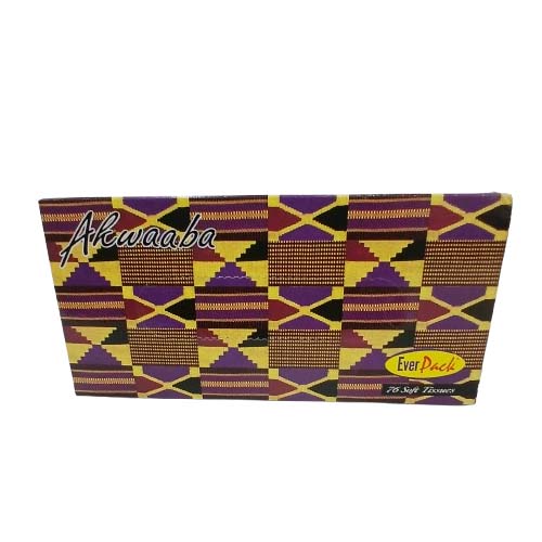 TISSUE 76 SHEETS AKWABA EVERPAC