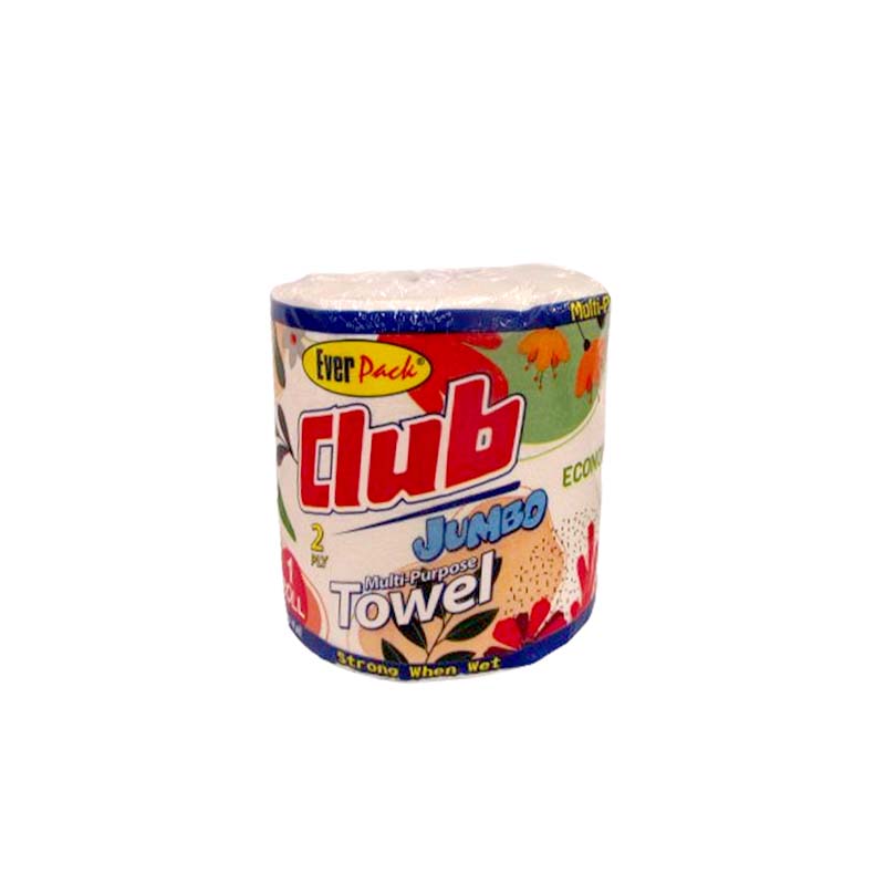 JUMBO TOWEL 2PLY CLUB