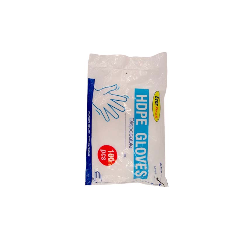 DISPOSABLE GLOVES 100 PCS EVERP