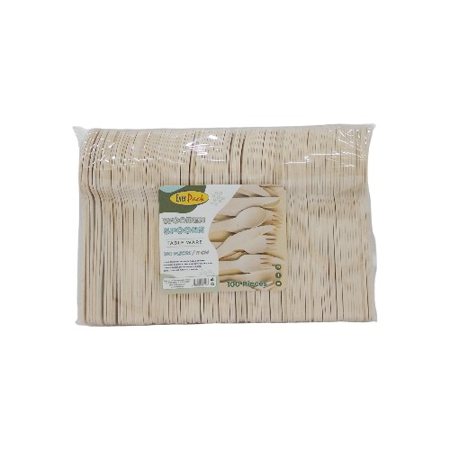 EVERPACK WOODEN SPOON 11CM 50PC