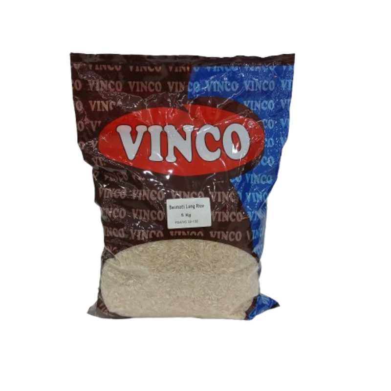 BASMATI LONG GRAIN RICE 5KG VIN