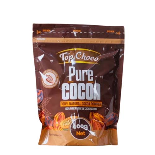 TOP CHOCO DRINK 400G PURE COCA