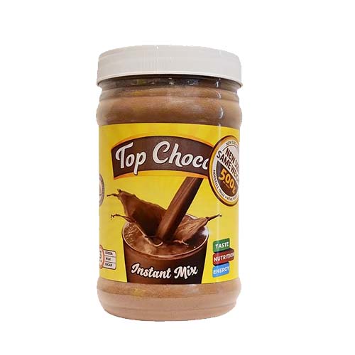 TOP CHOCO INSTANT MIX  500G JAR