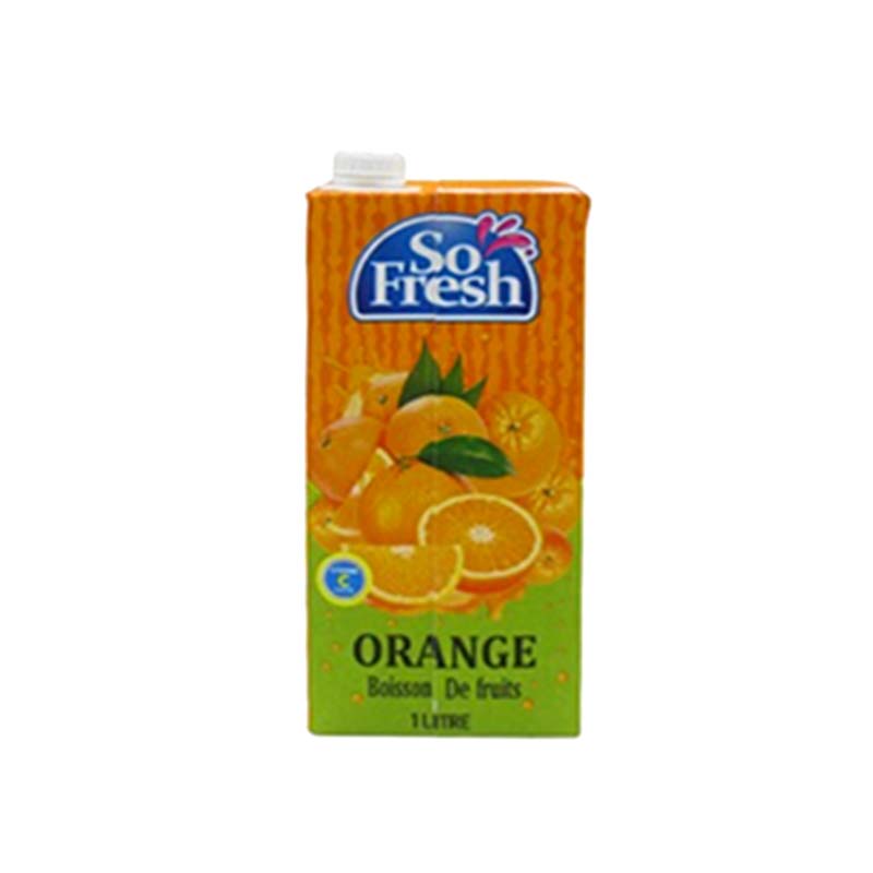 FRUIT DRINK ORANGE 1L SO FRESH