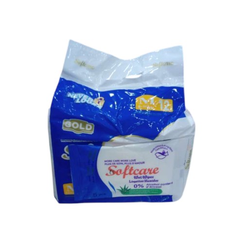 SOFTCARE DIAPPER  GOLD M 12 P