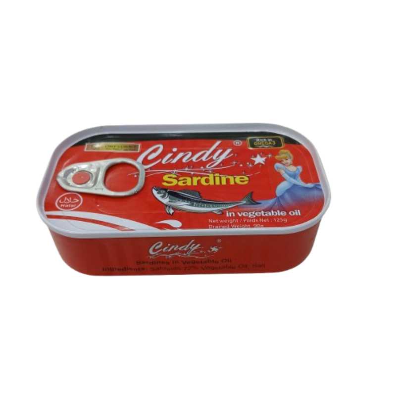 CINDY SARDINE 125G