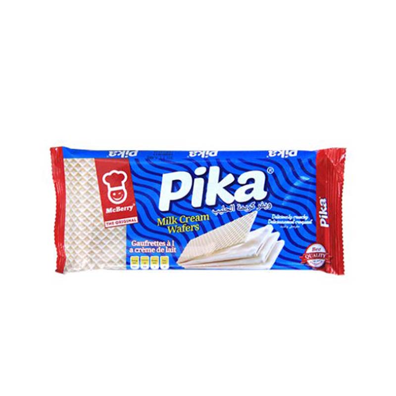 MILK CREAM WAFERS 40G PIKA MCBE