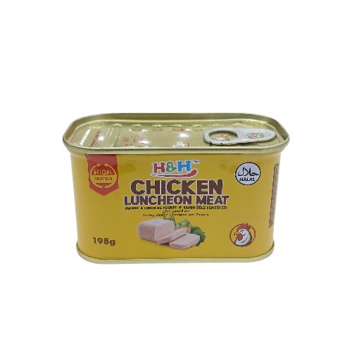 H&H CHICKEN LUNCHEON MEAT 198G