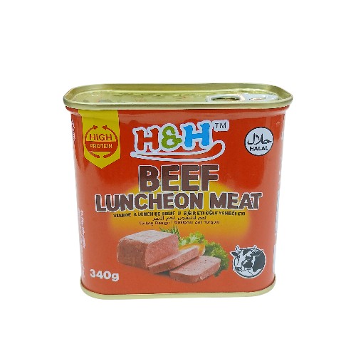 H&H BEEF LUNCHEON MEAT 340G