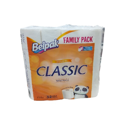 BELPAK CLASSIC FAMILY PACK 32PC