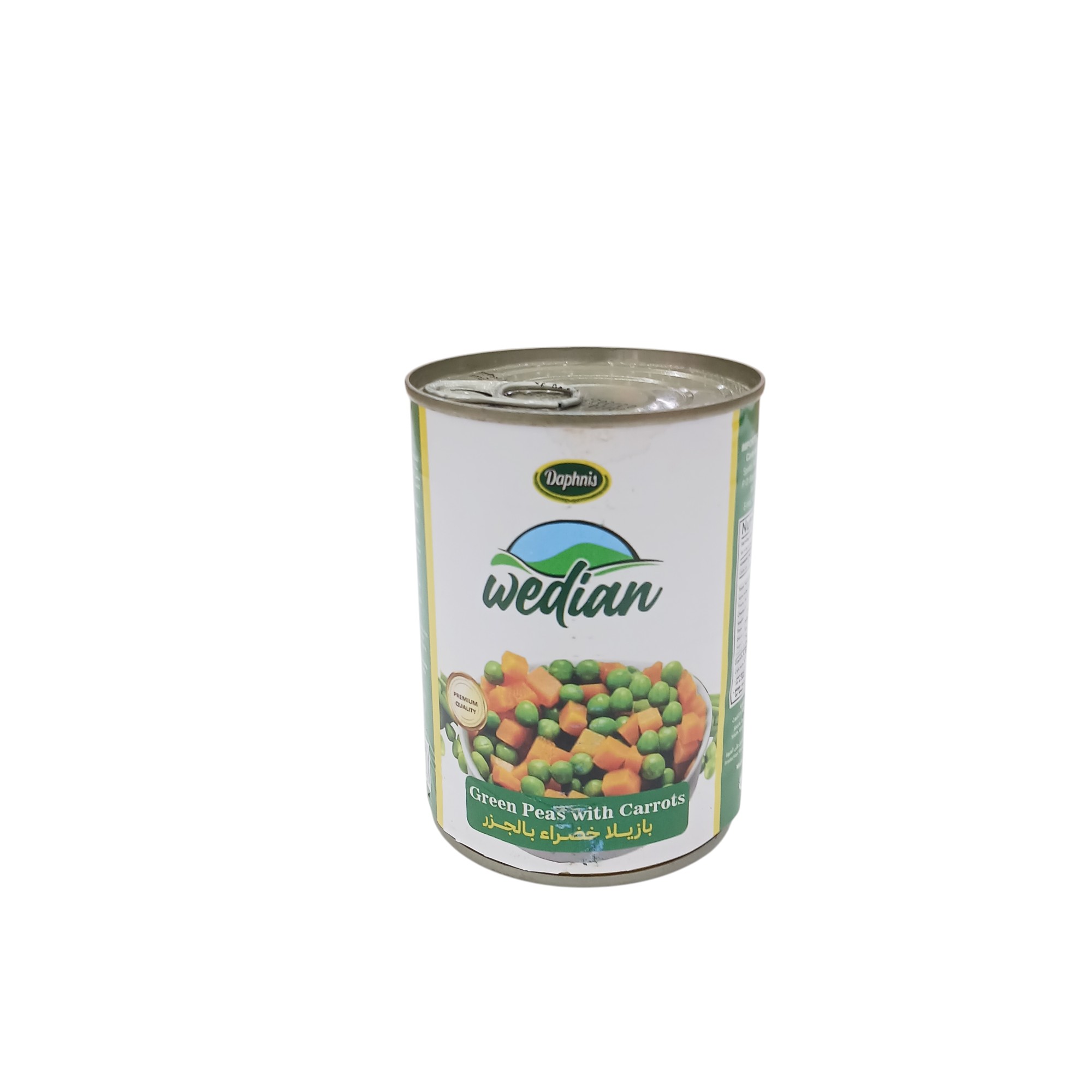 WEDIAN GREEN PEAS W CARROTS 400