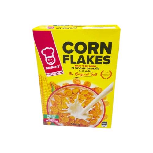 MCBERRY CORN FLAKES 340G