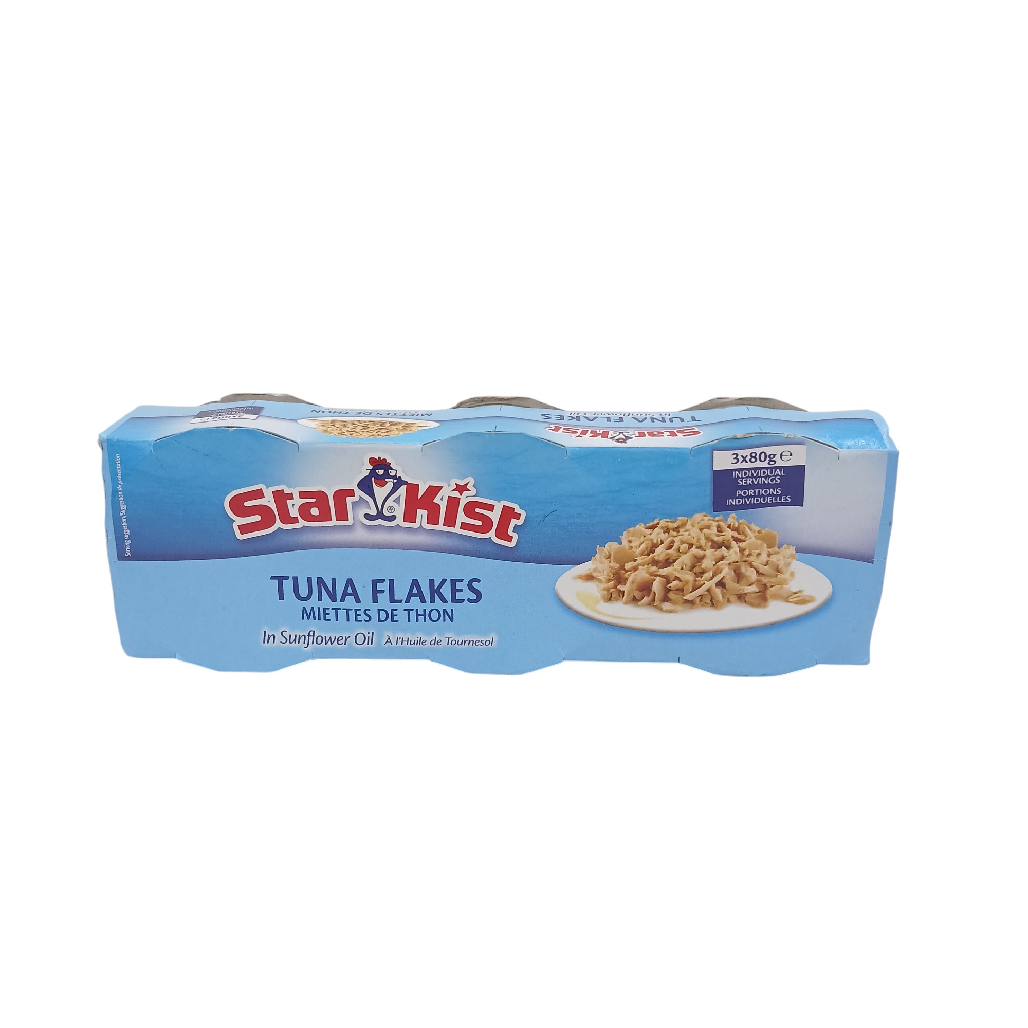 TUNA 3X80G FLAKES STARKIST