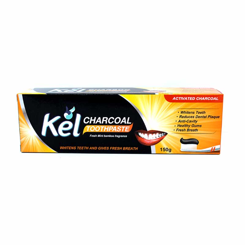 TOOTHPASTE 150G CHARCOAL KEL
