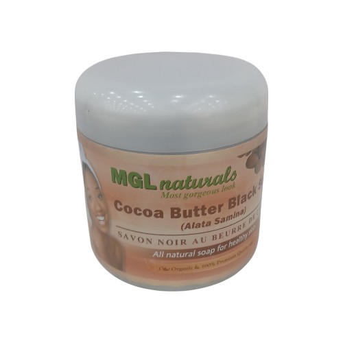 MGL COCOA BUTTER BLACK SOAP 400