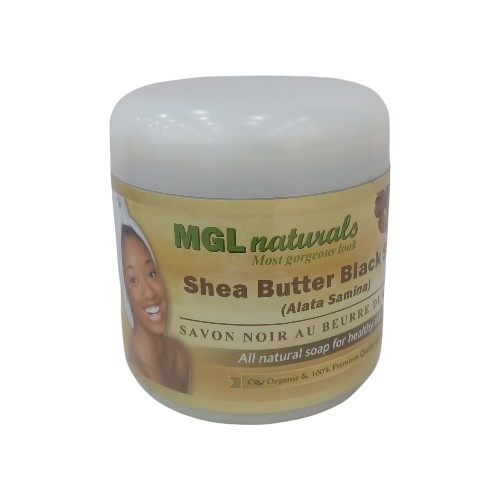 SHEA BUTTER BLACK SOAP 400G MGL